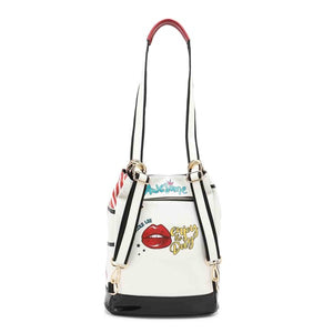 NICOLE LEE MULTIFUNCTIONAL BUCKET BAG BACKPACK