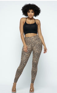 Leopard High Waisted Leggings