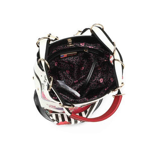 NICOLE LEE MULTIFUNCTIONAL BUCKET BAG BACKPACK